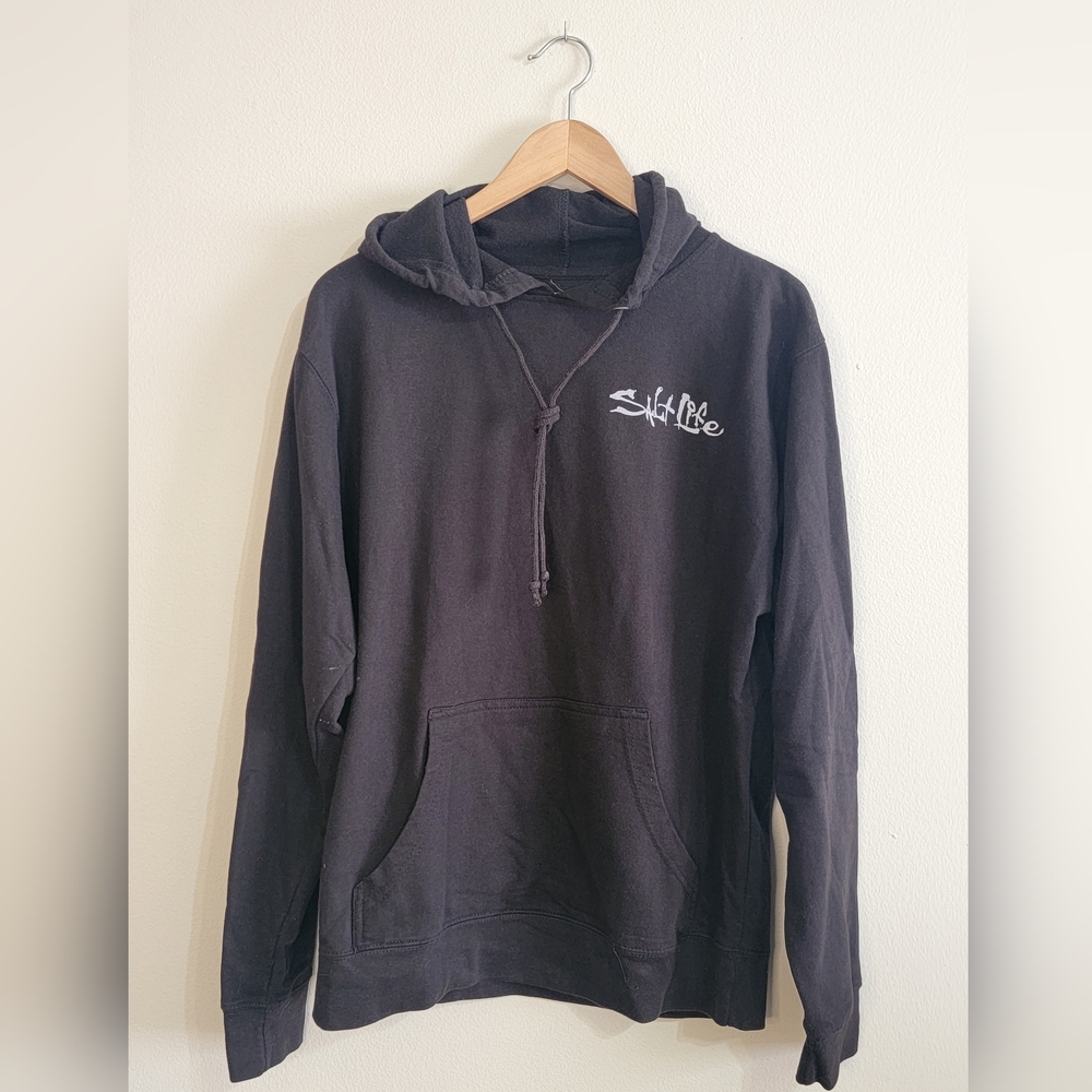 Salt Life Men's Charcoal Hoodie